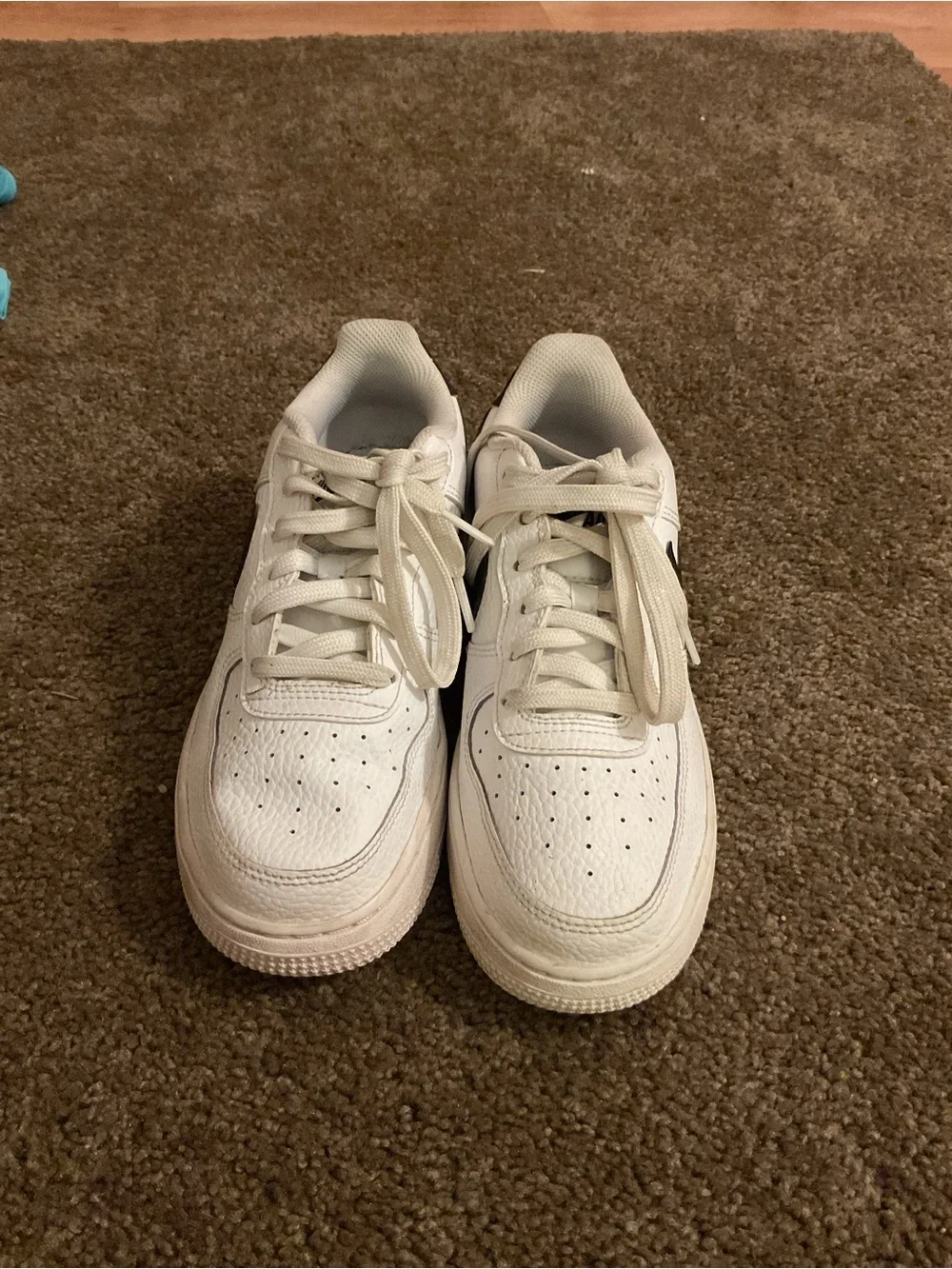 Nike Women’s White and Black Sneakers